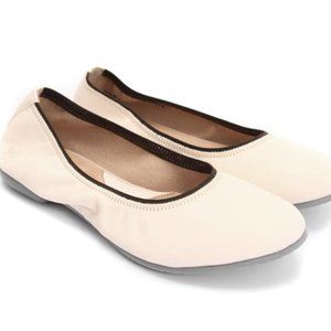 John Fluevog Beige Ballet Flats, Size 10